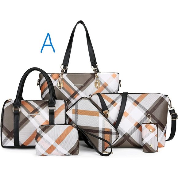 New 6 in 1 bundle * Designer Purses and Handbags - Picture 1 of 11